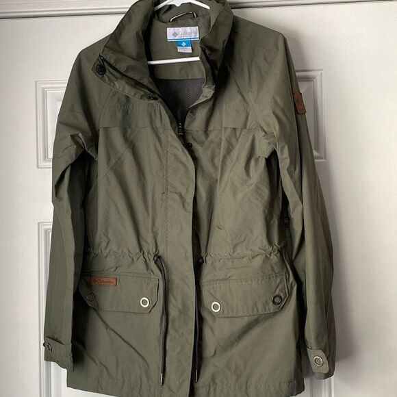 Columbia Army Green Remoteness Jacket Size Small - Picture 1 of 12